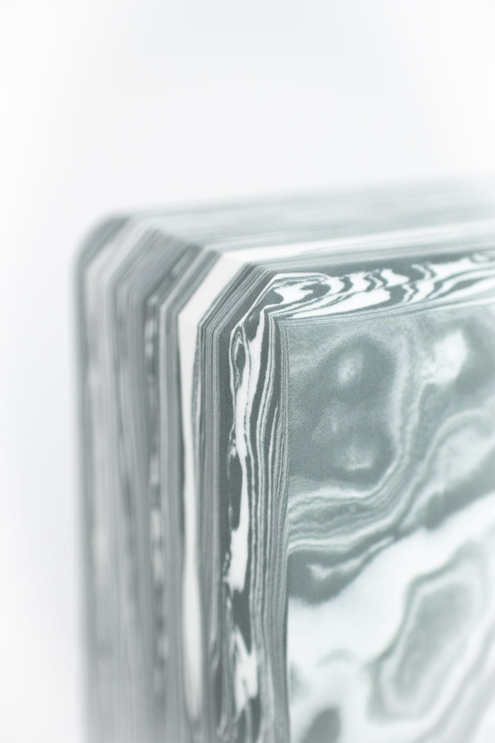 Yoga Block Marble Grey