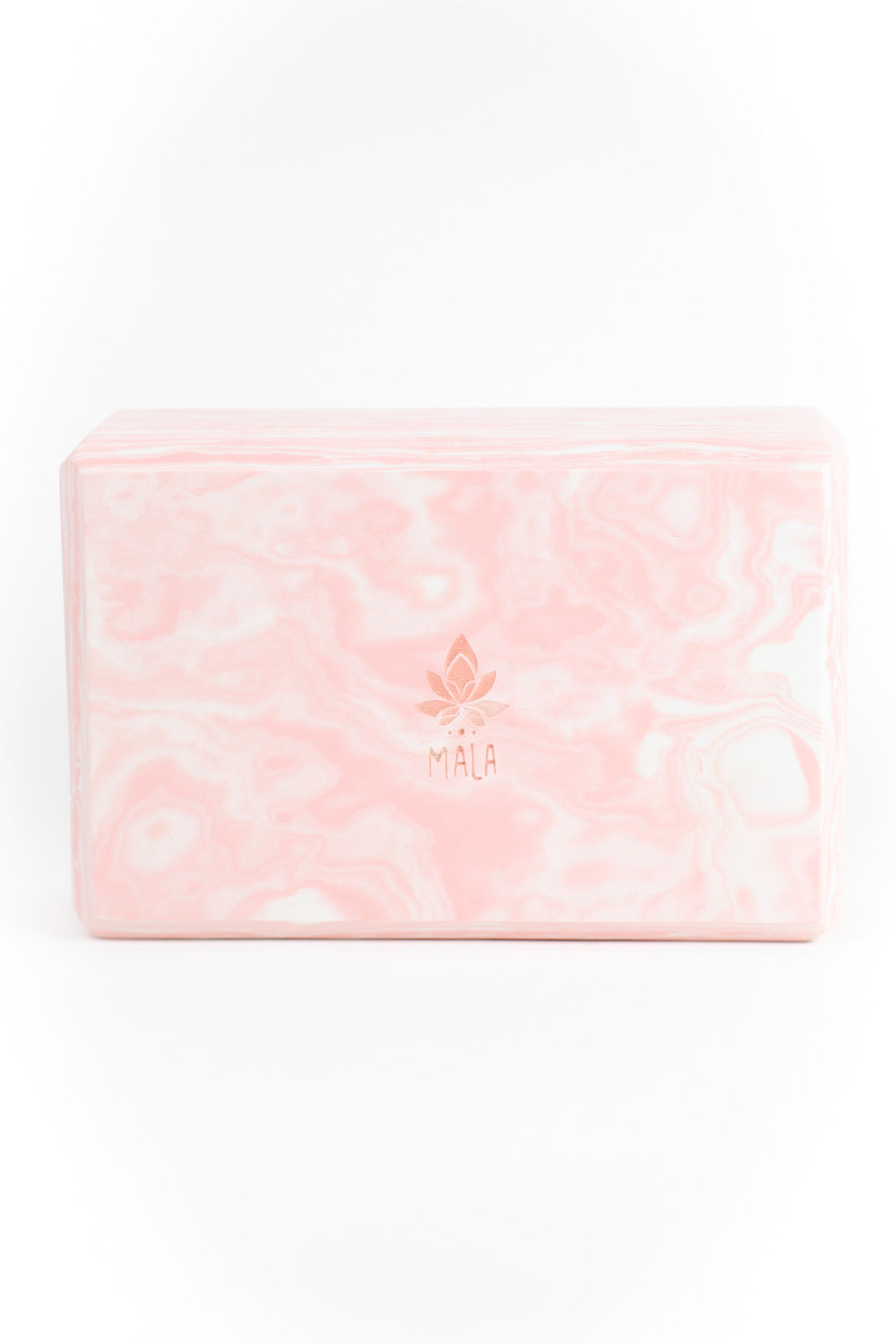 Yoga Block Marble Rose