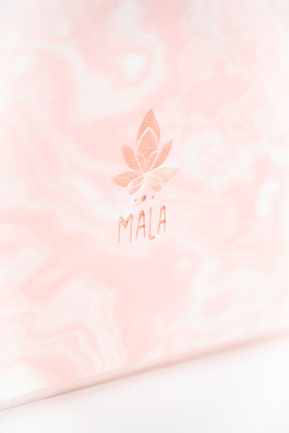 Yoga Block Marble Rose