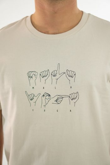 Mala Classic T-Shirt <strong>Sign Language</strong> Retro White