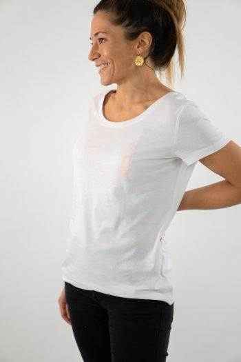 Mala Women's T-Shirt <strong>Yogini</strong> White