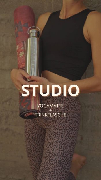 MALA Studio Set: Yogamatte und Trinkflasche zum Vorteilspreis.